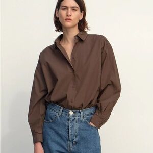 Jesse Kamm Alberta Shirt in Mushroom